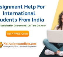 Assignment Help For Students From India At No1AssignmentHelp.Com